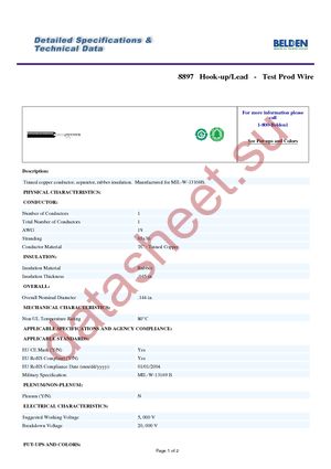 8897 010U500 datasheet  